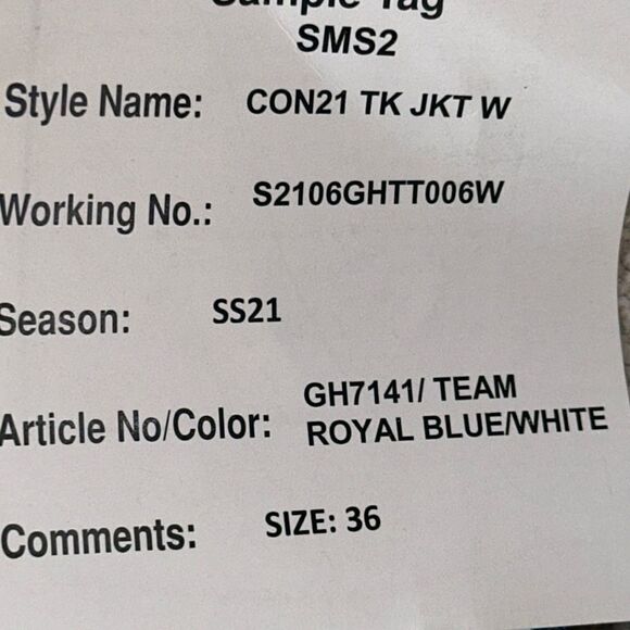 Adidas Contigo 21 Track Jacket! - Picture 9 of 14